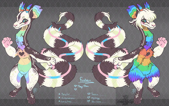 2 View Reference Sheet with Large Edits (The original also came with a separate for Clothes)